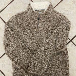 Girls Sherpa Pullover